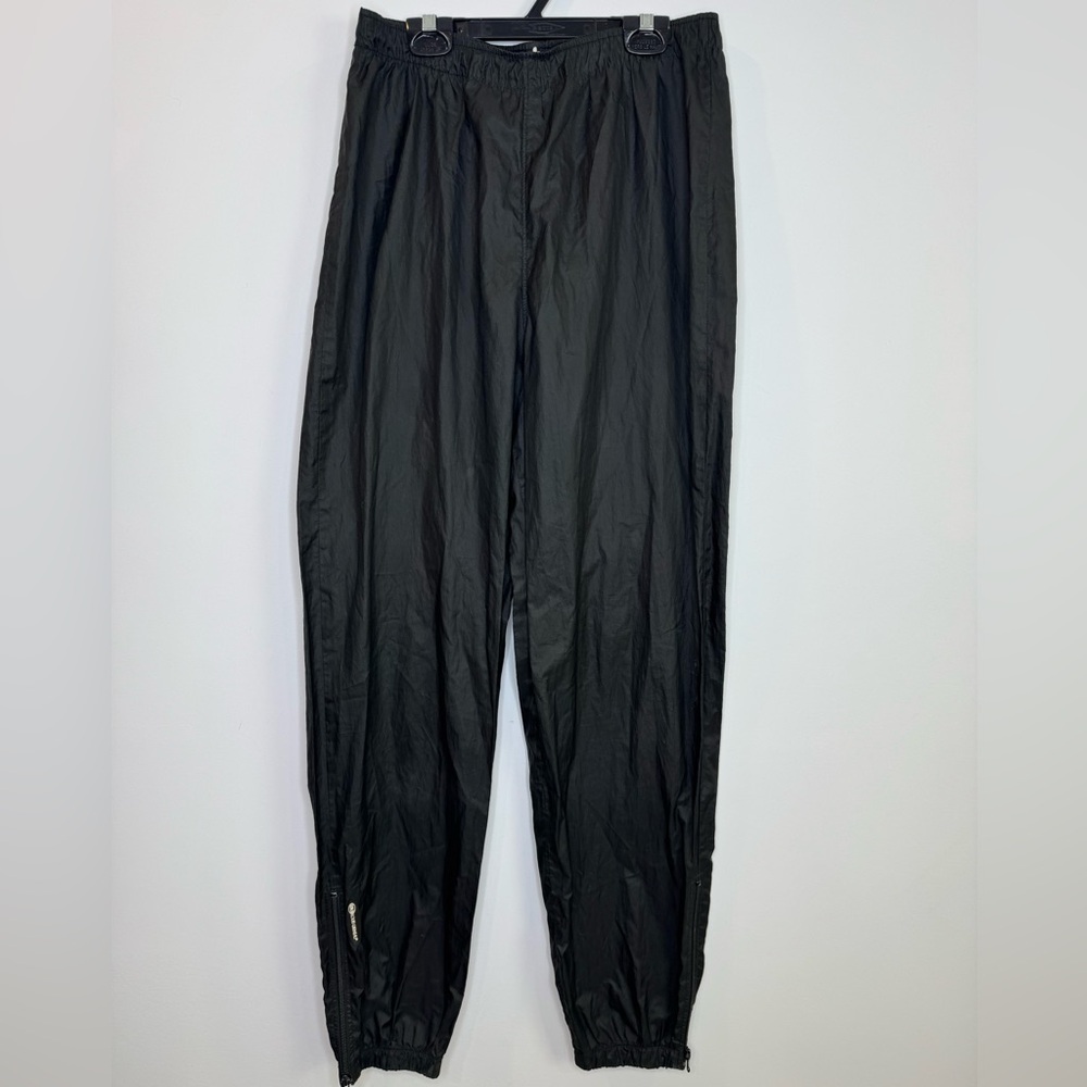Louis Garneau Pants Medium black Elastic Waist Pull On Cycling Athletic